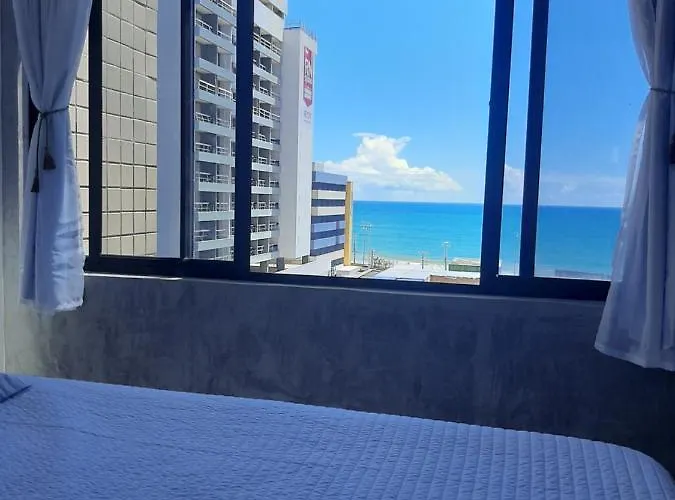 Studio Beach Maceió com vista para o mar